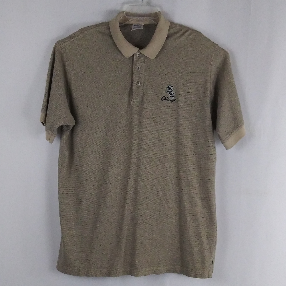 CSA Chicago White Sox polo shirt men size XL